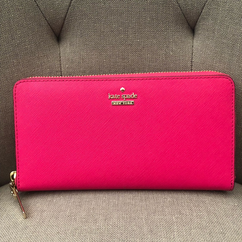 Kate Spade Wallet Hot Pink
